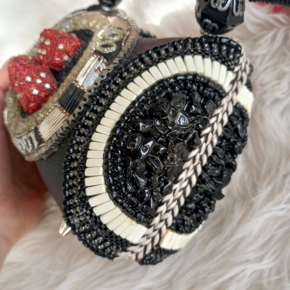 Mary Frances Beaded Las Vegas Casino and Dice Novelty Bag - Picture 15 of 16